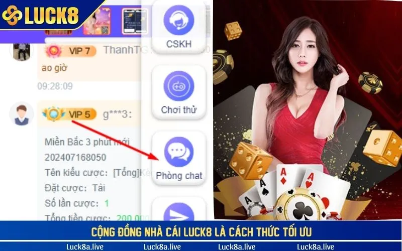 Cộng đồng nhà cái LUCK8 là liên hệ nhanh chóng